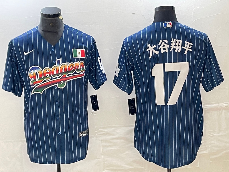 Men's Los Angeles Dodgers Shohei Ohtani #17 Royal Jersey